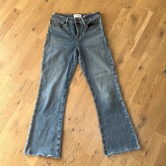 FRAMW Le Crop Boot Raw Hem - Picture 1 of 5